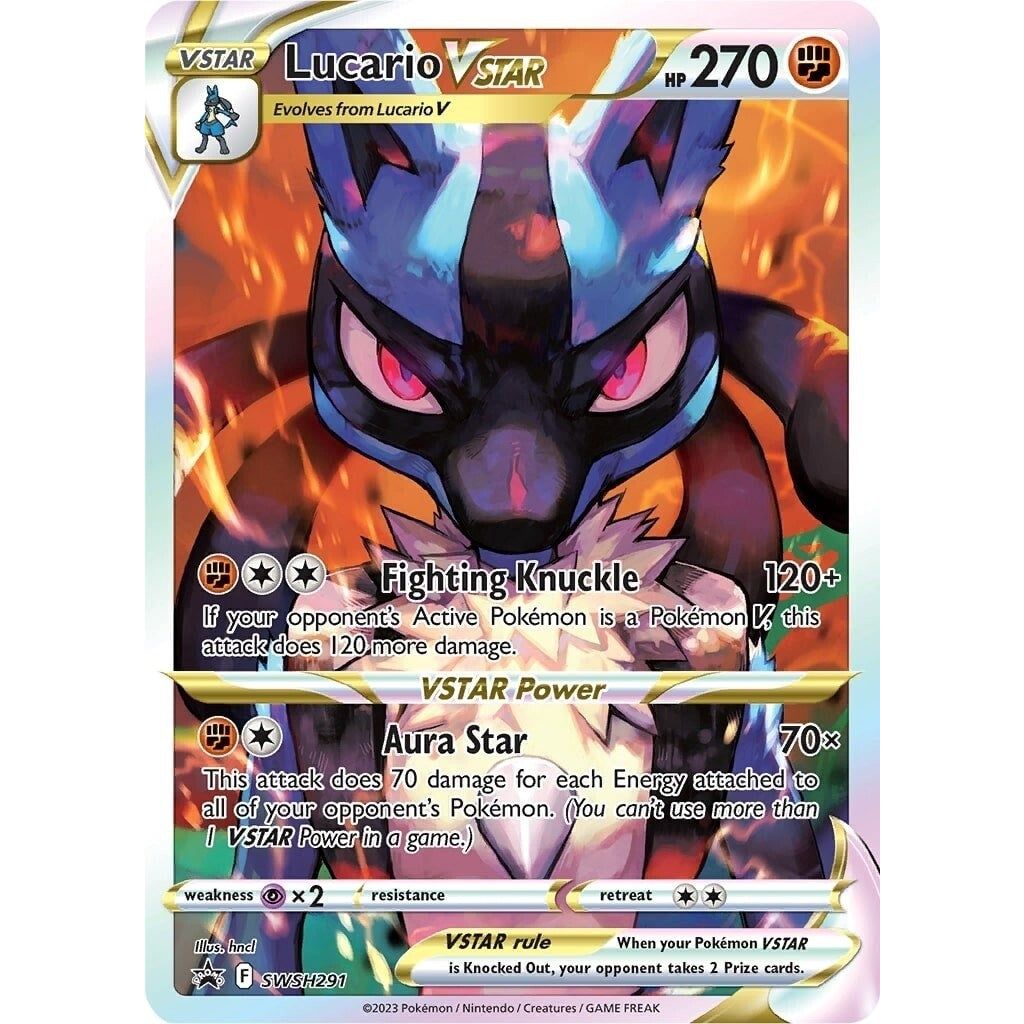 Lucario VSTAR - SWSH291 (SWSH291) (SWSD)