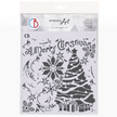 Ciao Bella Texture Stencil 8