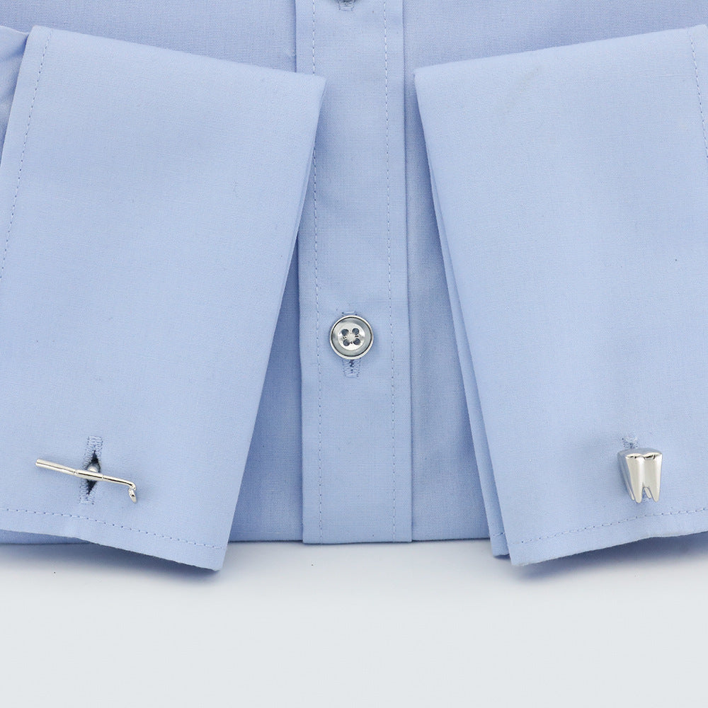 Men's Dentist Cufflinks – Dental Mirror Novelty Copper French Cufflinks | Canada & USA