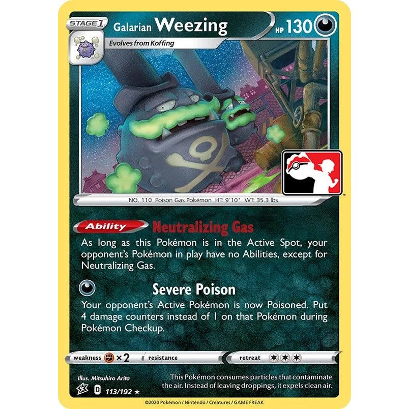 Galarian Weezing (113/192)
