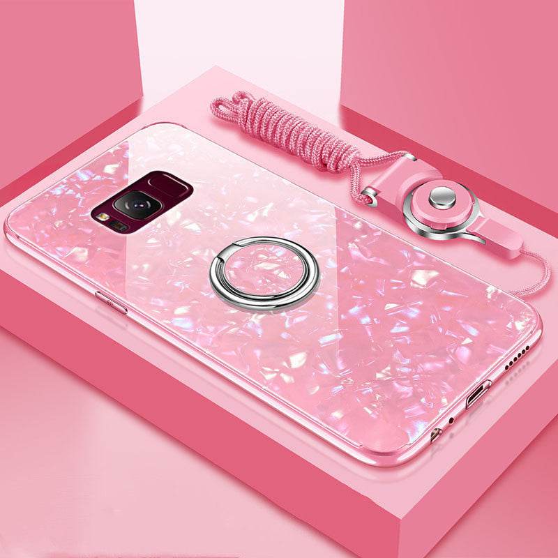 Tempered glass Samsung phone case S8 and S9