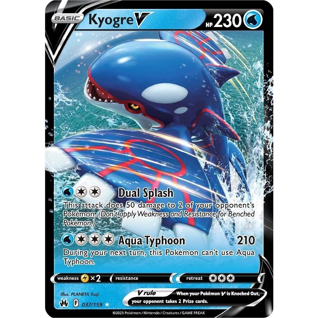 Kyogre V (037/159) (CRZ)