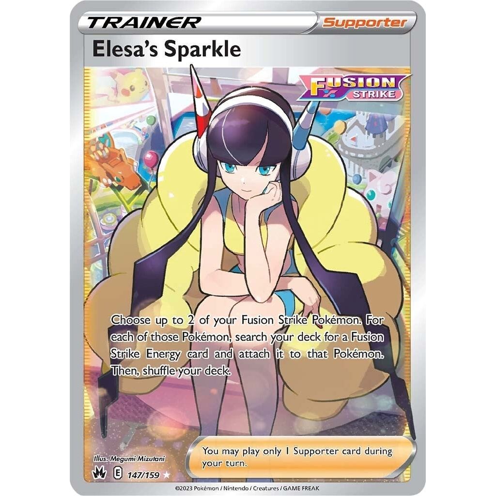 Elesa's Sparkle (Full Art) (147/159) (CRZ)