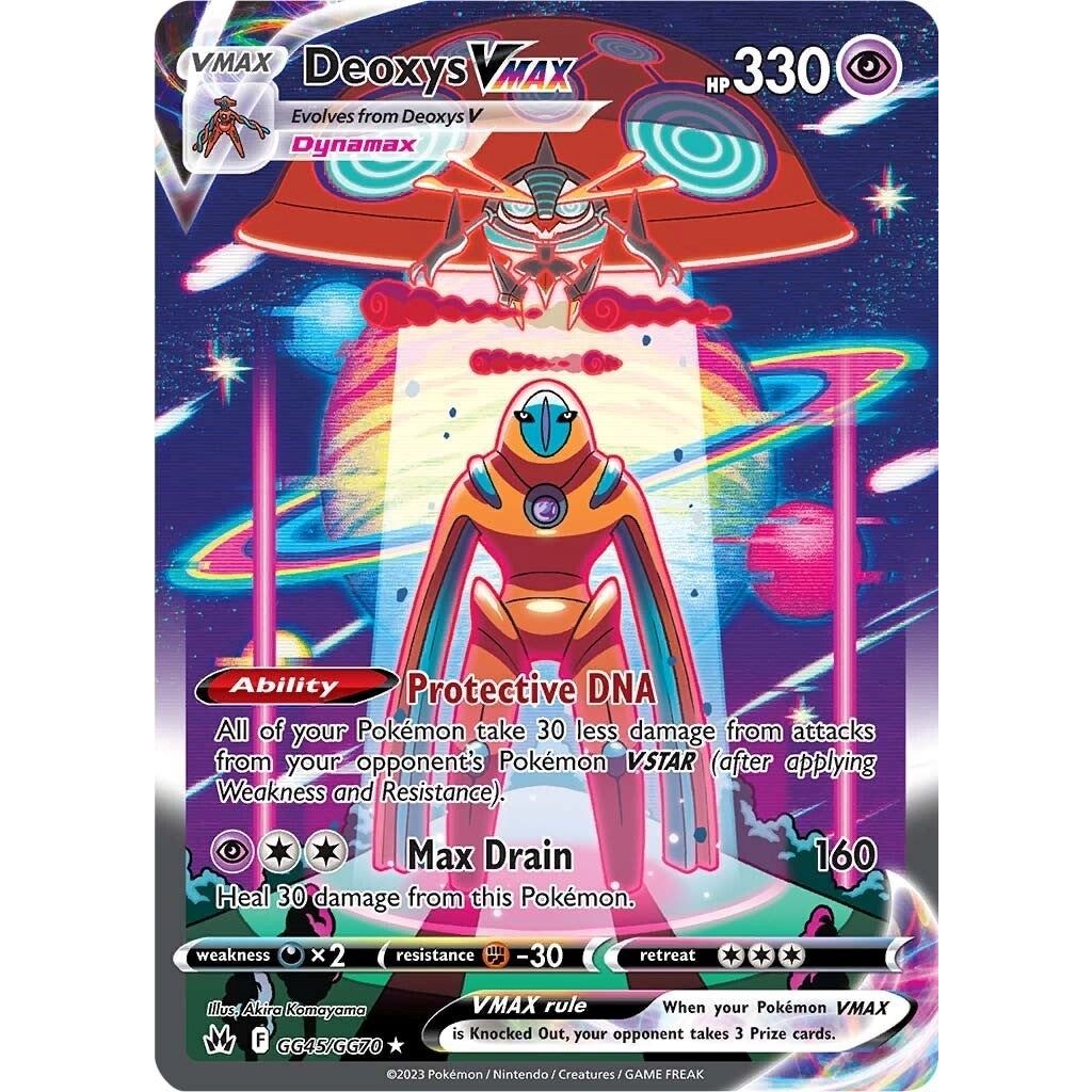 Deoxys VMAX (GG45/GG70) (CRZ:GG)