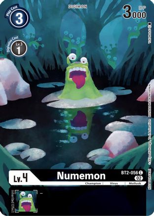 Numemon (Digimon Illustration Competition Pack 2022) (BT2-056) - Dimensional Phase