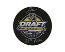 Jordan Kyrou Autographed 2016 NHL Draft Puck Inscribed 