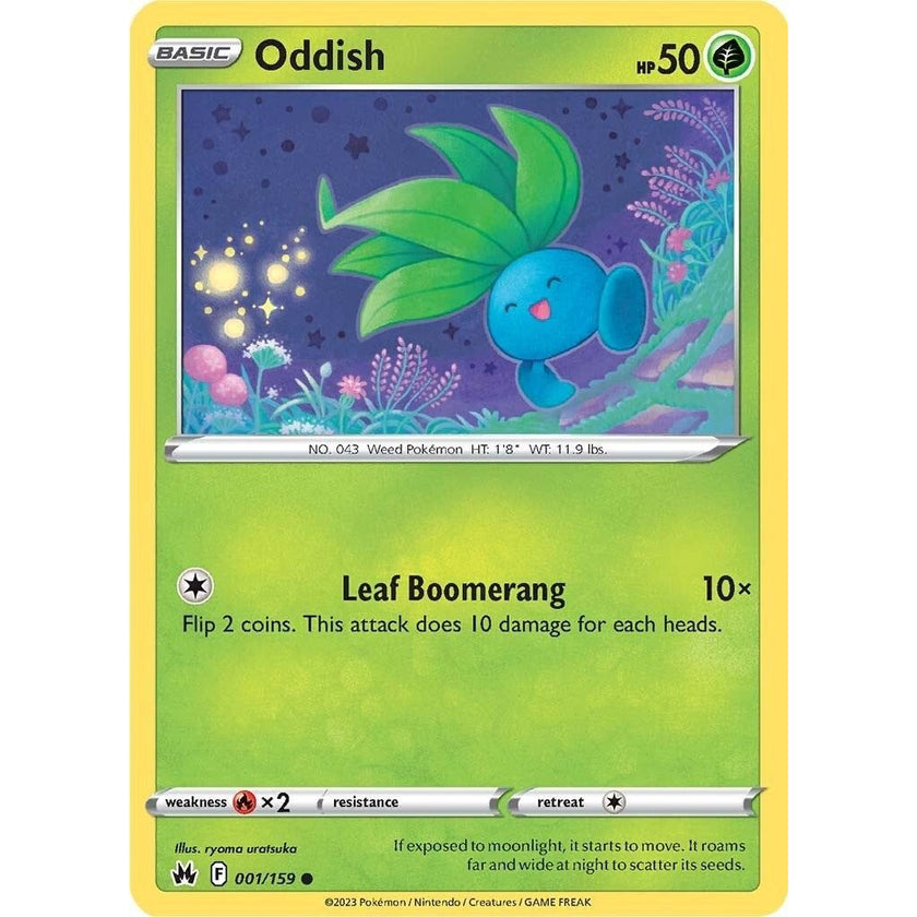 Oddish (001/159) (CRZ)