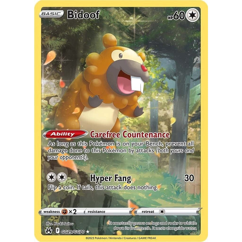 Bidoof (GG29/GG70) (CRZ:GG)