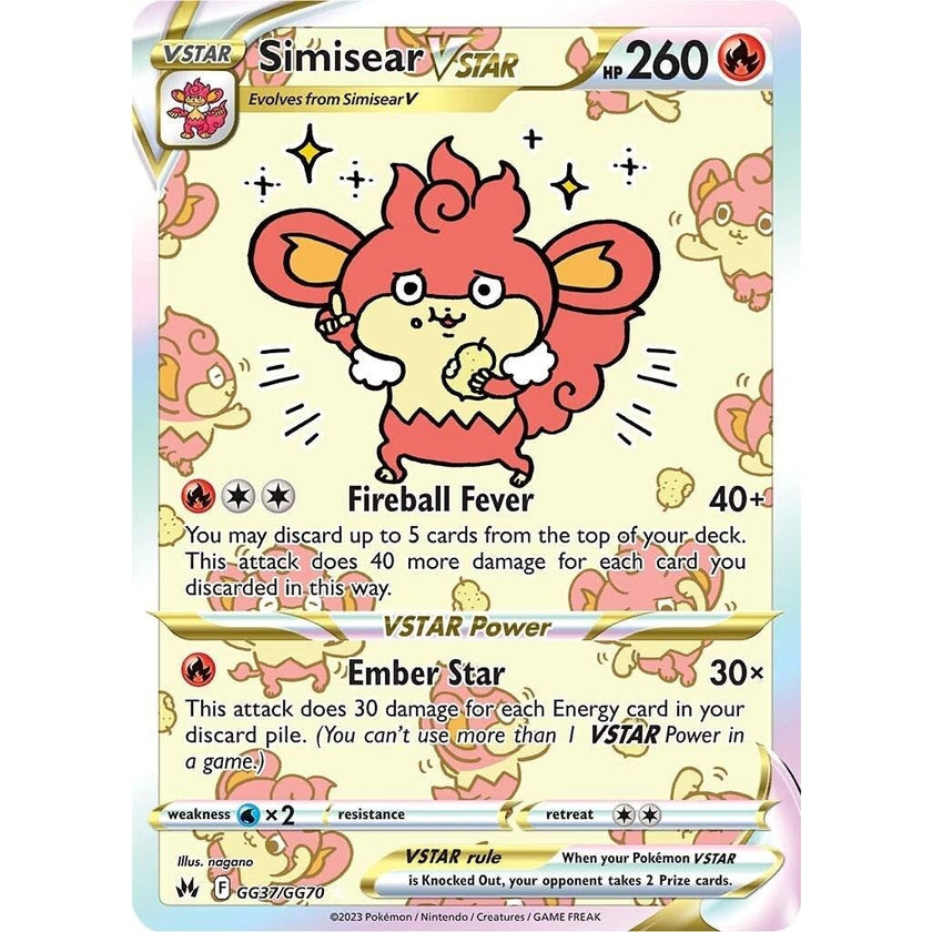 Simisear VSTAR (GG37/GG70) (CRZ:GG)