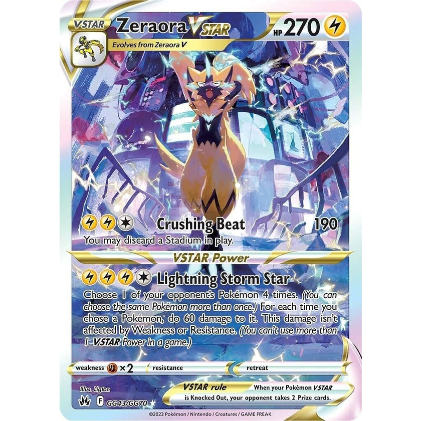 Zeraora VSTAR (GG43/GG70) (CRZ:GG)