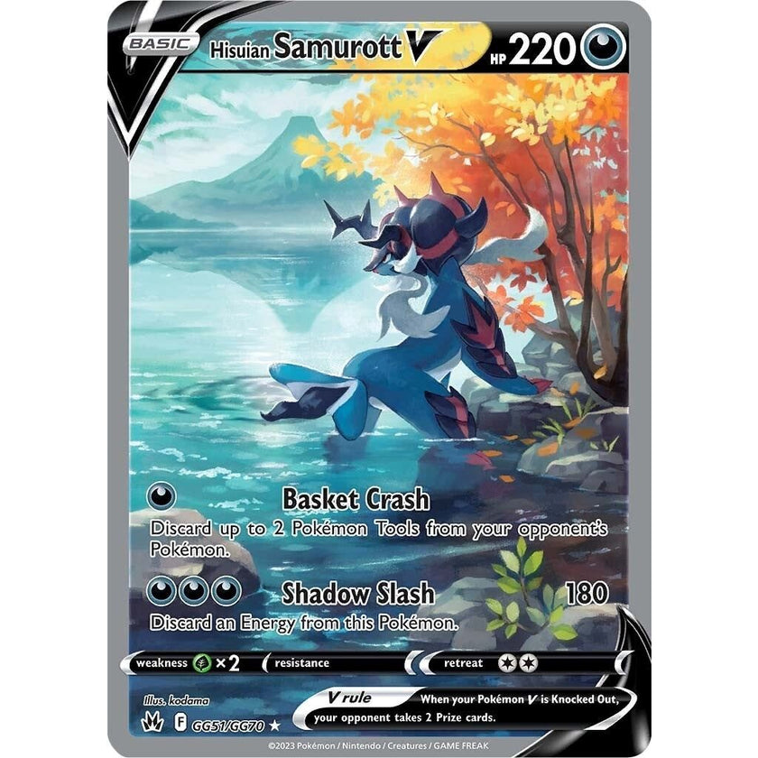 Hisuian Samurott V (GG51/GG70) (CRZ:GG)