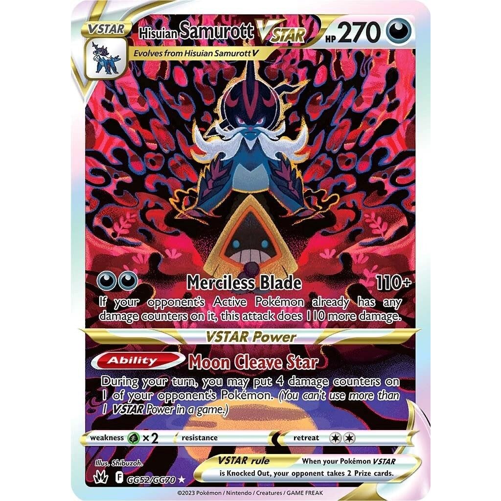 Hisuian Samurott VSTAR (GG52/GG70) (CRZ:GG)
