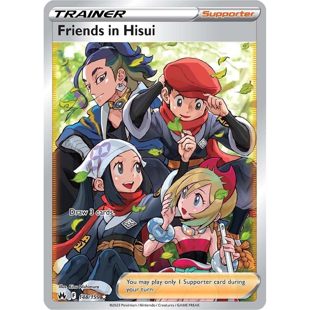 Friends in Hisui (Full Art) (148/159) (CRZ)