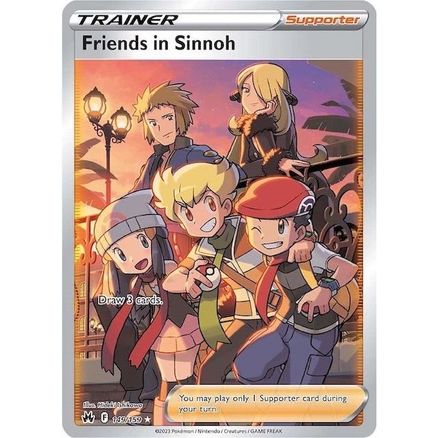 Friends in Sinnoh (Full Art) (149/159) (CRZ)