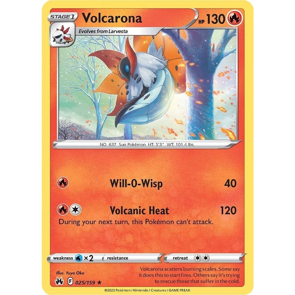 Volcarona (025/159) (CRZ)