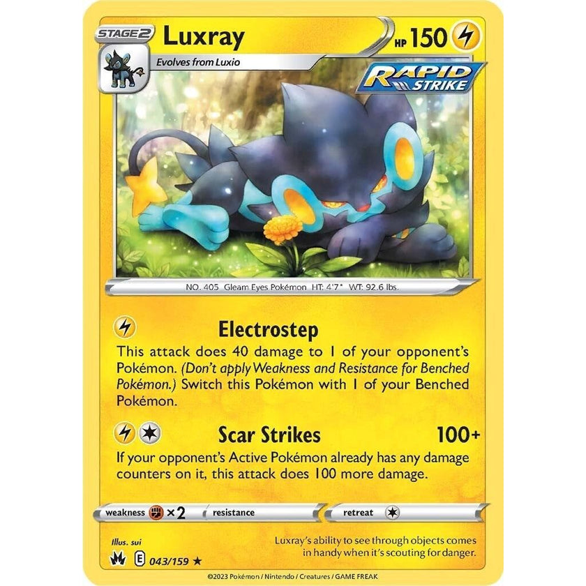 Luxray (43) (043/159) (CRZ)