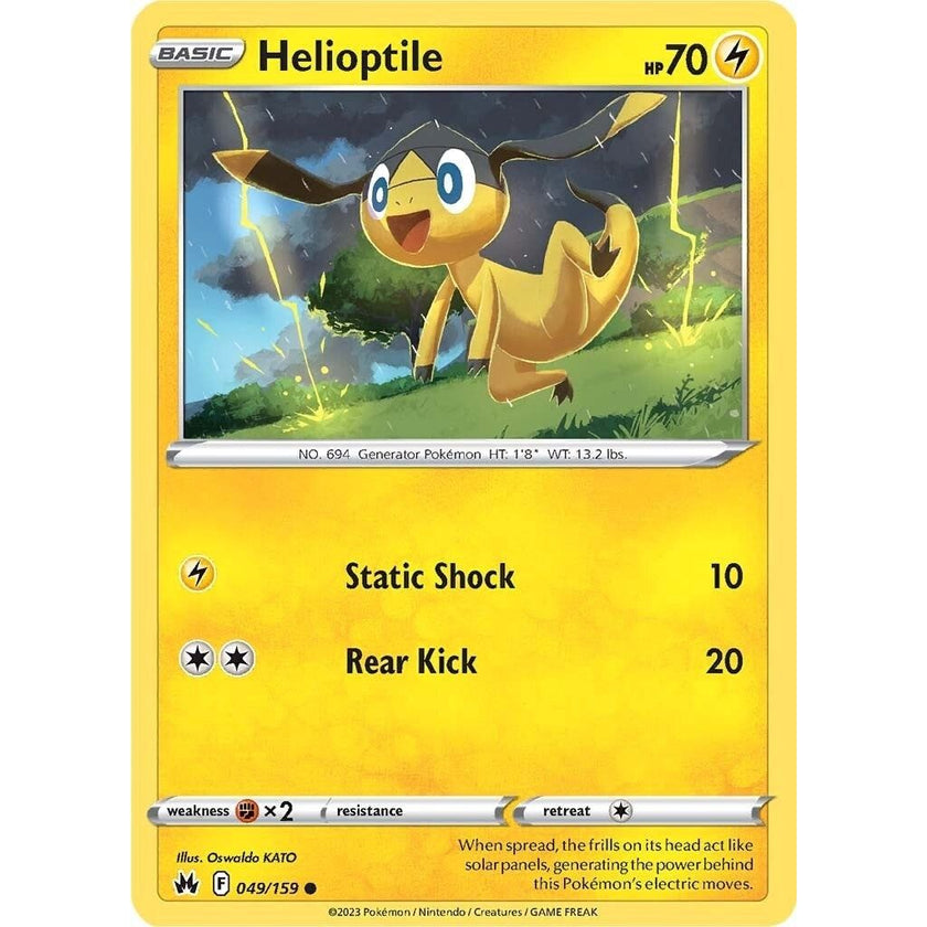 Helioptile (049/159) (CRZ)