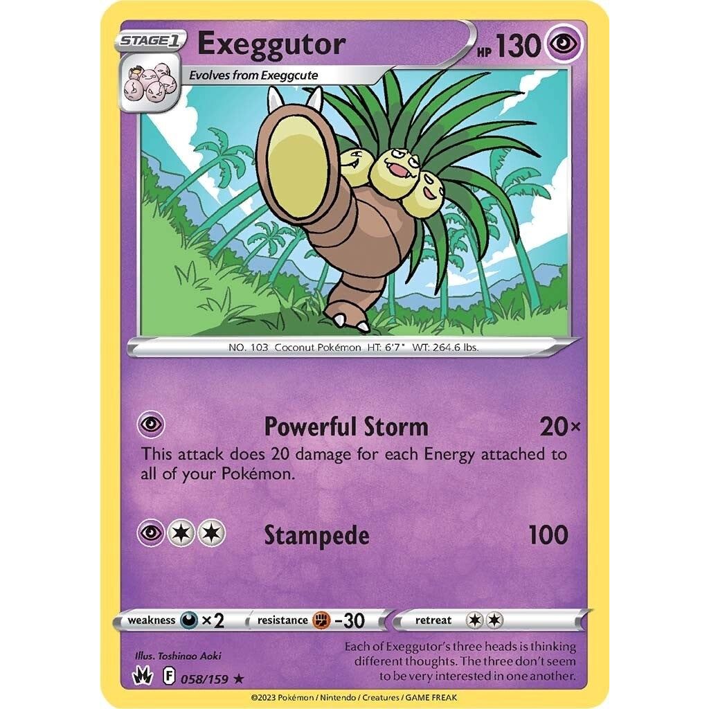 Exeggutor (058/159) (CRZ)
