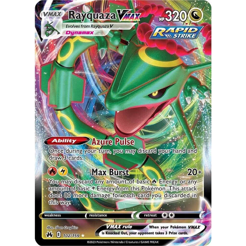 Rayquaza VMAX (102) (102/159) (CRZ)