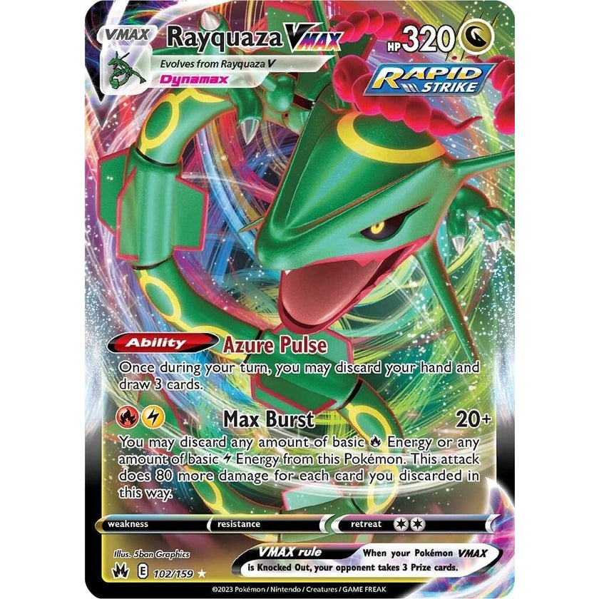Rayquaza VMAX (102) (102/159) (CRZ)
