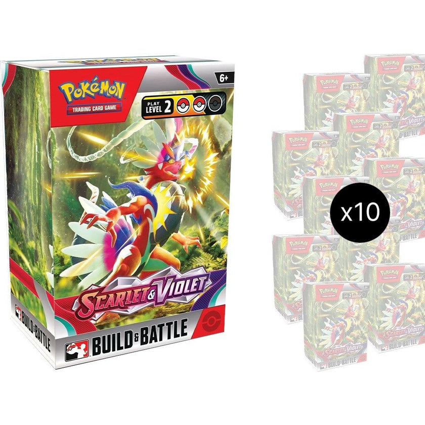 Scarlet & Violet Build & Battle Box Display