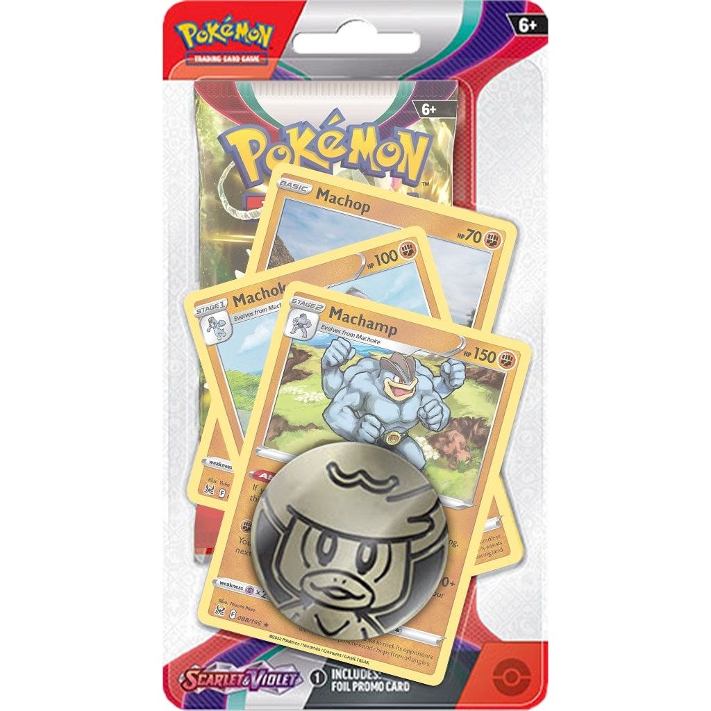 Scarlet & Violet Premium Checklane Blister [Machamp]