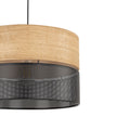 Nicol Scandinavian Drum Pendant Light for Dining Room & Bedroom
