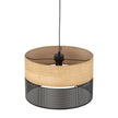 Nicol Scandinavian Drum Pendant Light for Dining Room & Bedroom