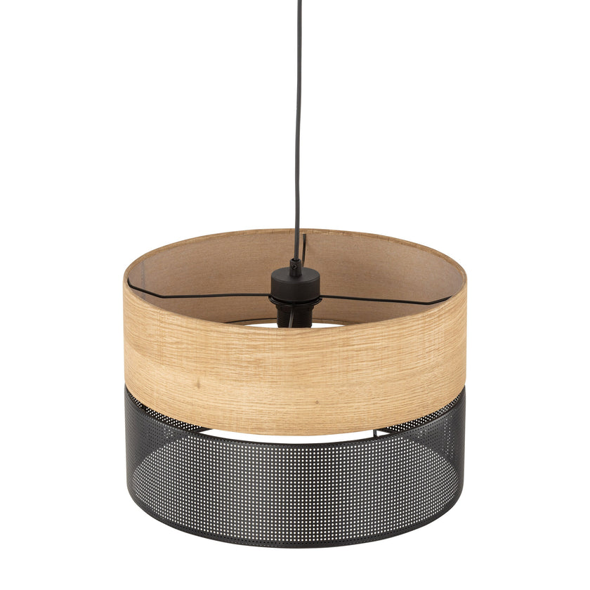 Nicol Scandinavian Drum Pendant Light for Dining Room & Bedroom