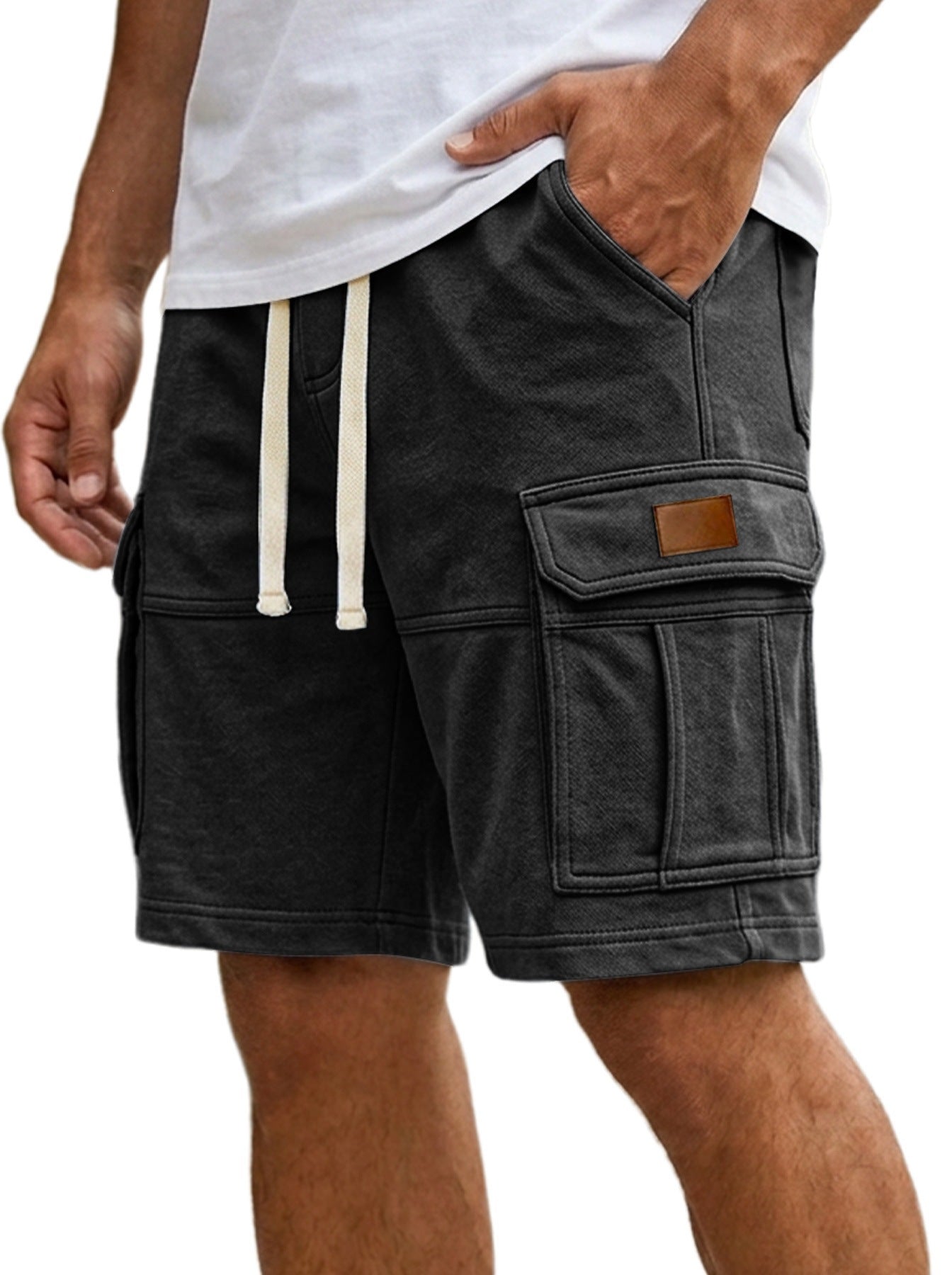 Men's Cargo Shorts with Pockets – Casual Summer Vacation Shorts