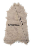 Nude Icelandic Sheepskin