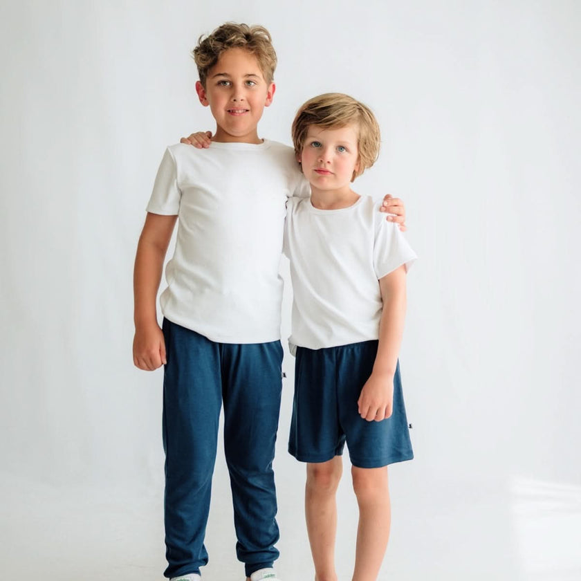 Kids' Bamboo Play Shorts | Black