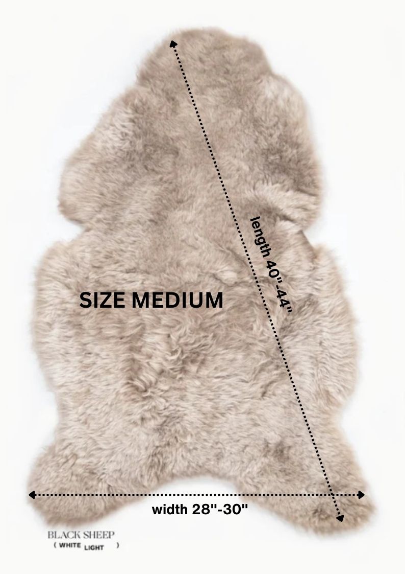 Shorn Nude Icelandic Sheepskin