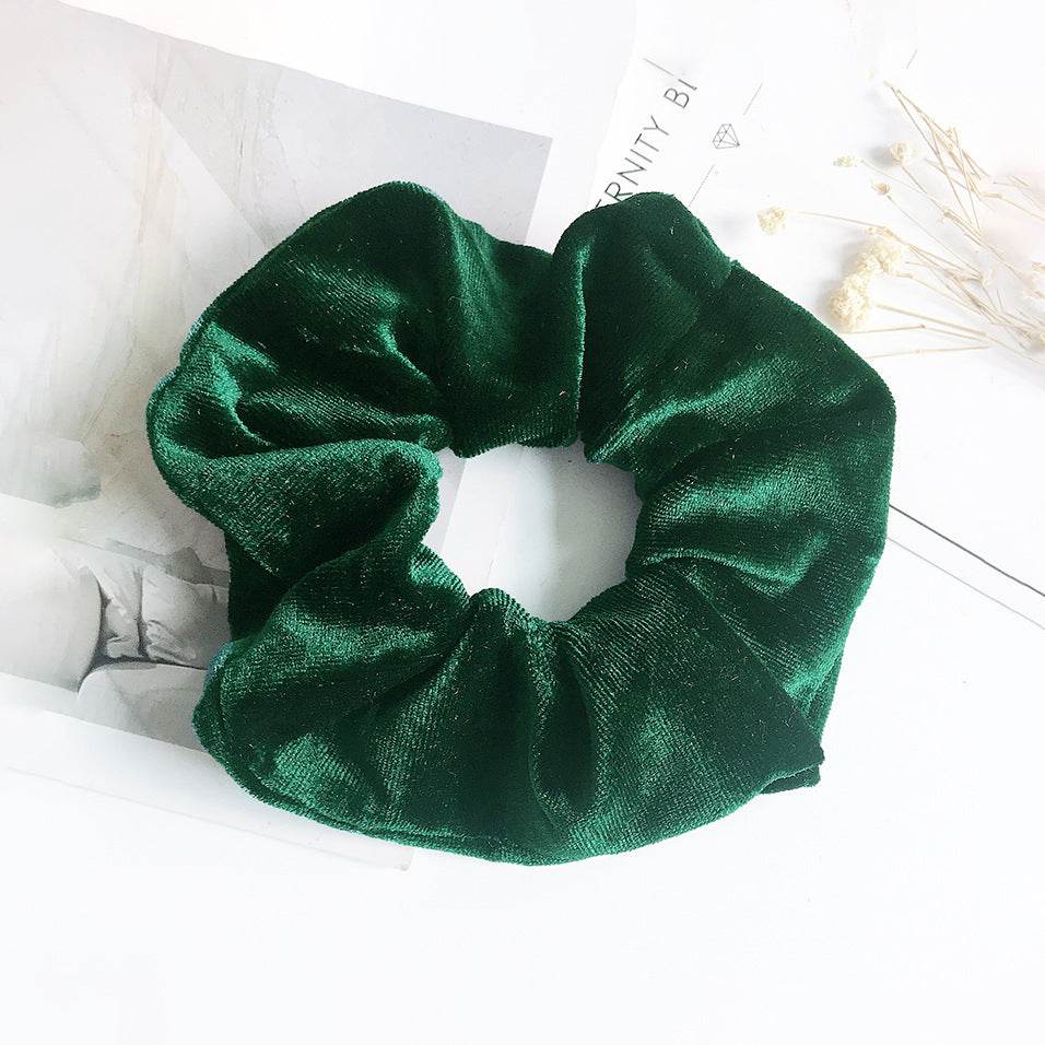Fashion Velvet Scrunchies for Hair Ponytail Holder