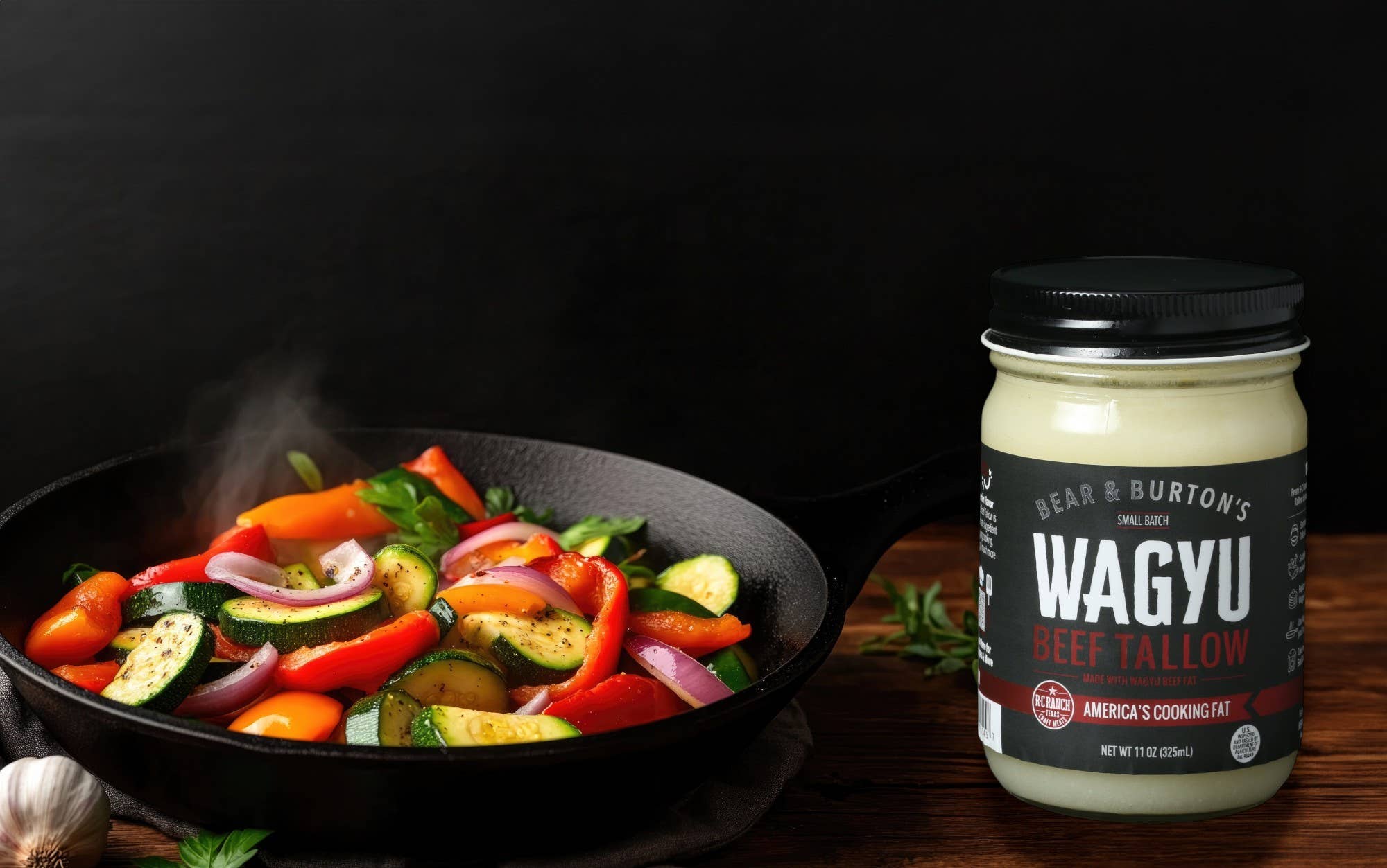 Bear & Burton's X RC Ranch Wagyu Beef Tallow