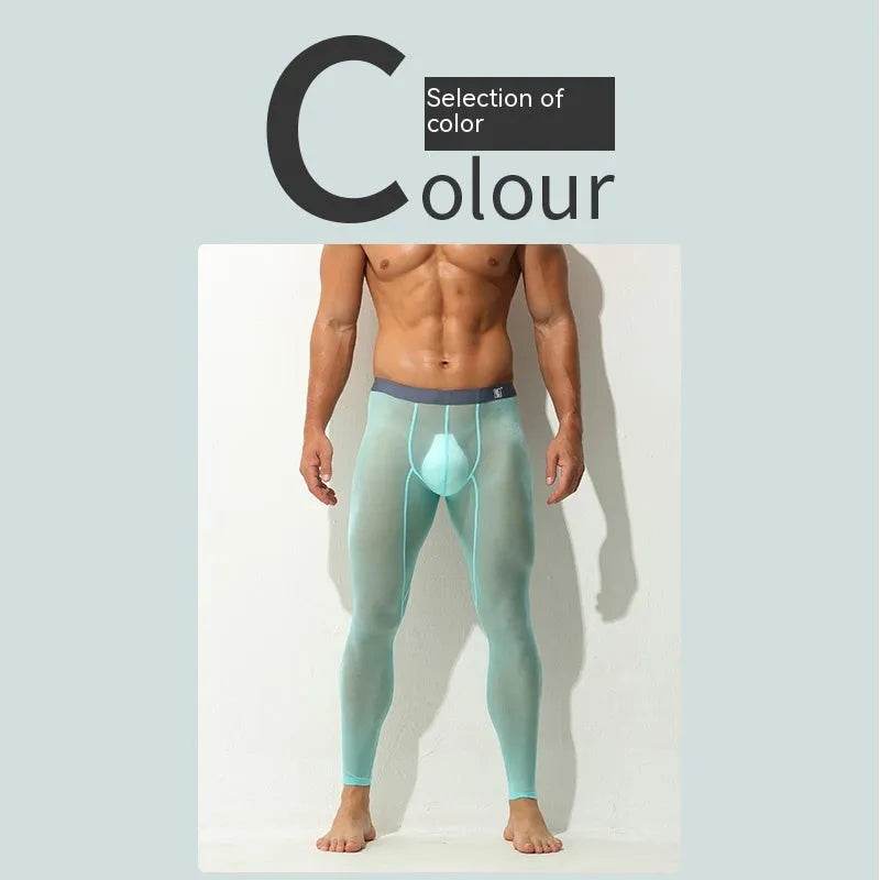 Men's Leggings Ultra-thin Tight Fitting Long John underwear men