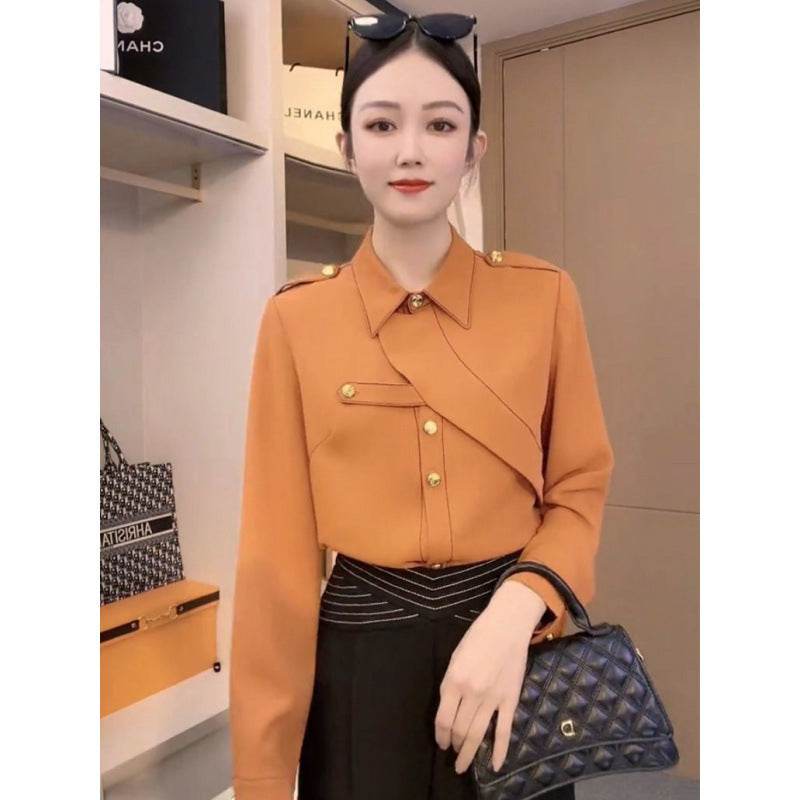 Luxury Professional Business Cooperate Office blouse shirt  for women