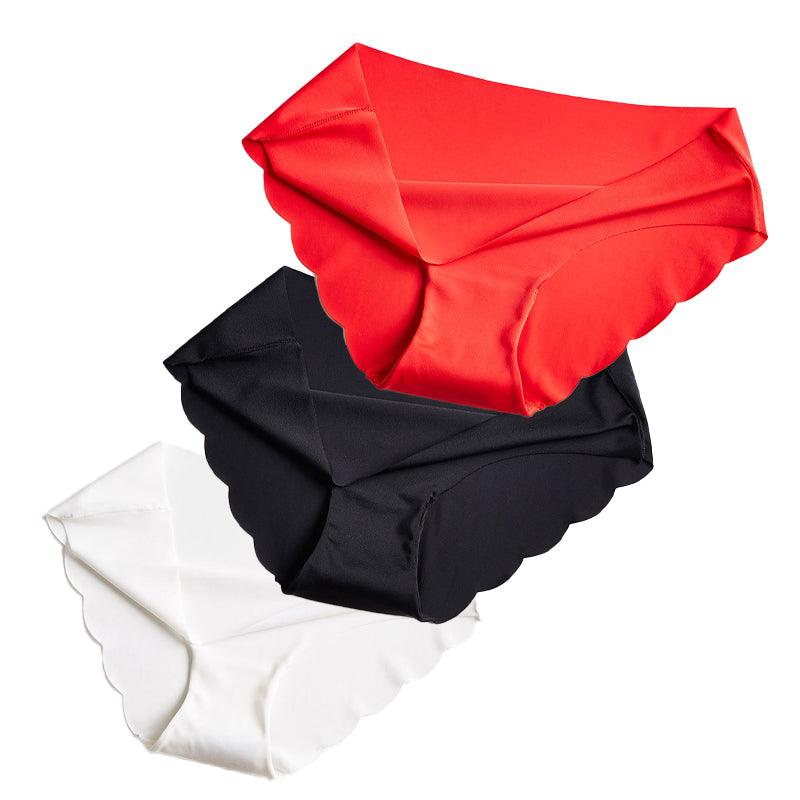 Women's Cotton Mid-Waist Underwear Briefs Set for Everyday Comfort
