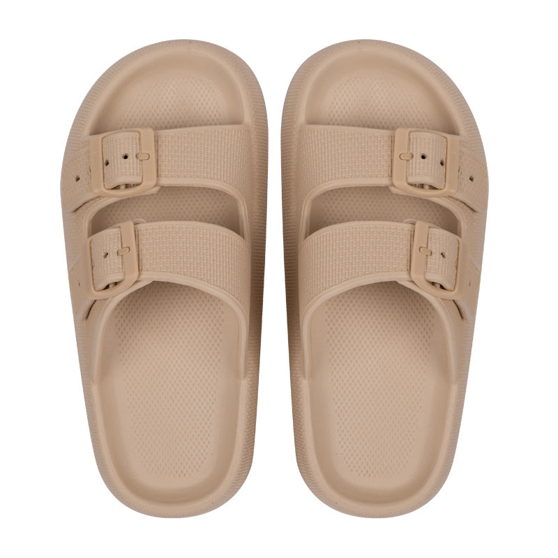 Women's Thick-Sole EVA Sandals & Slippers – Massage, Breathable, Indoor/Outdoor (Sizes 35–45)