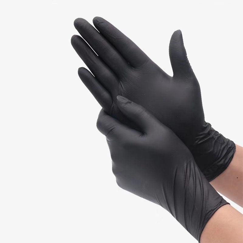Thickened Food Grade Disposable Nitrile Gloves – Waterproof 10 Colours 50 or 100 Pack