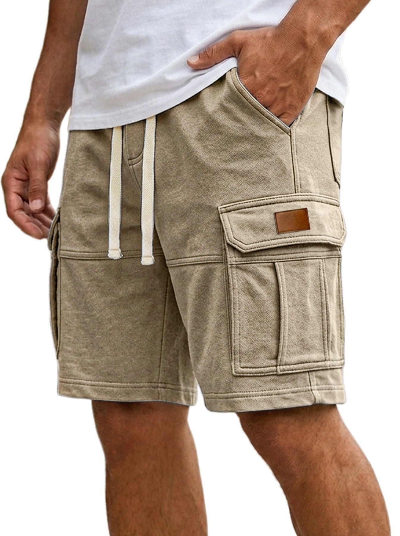 Men's Cargo Shorts with Pockets – Casual Summer Vacation Shorts