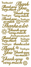 Peel Off Stickers - Various Thank You