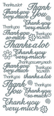 Peel Off Stickers - Various Thank You