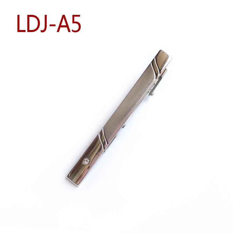 Men's Silver Tie Clip – Formal Metal Alloy Tie Bar for Business & Weddings | Canada & USA