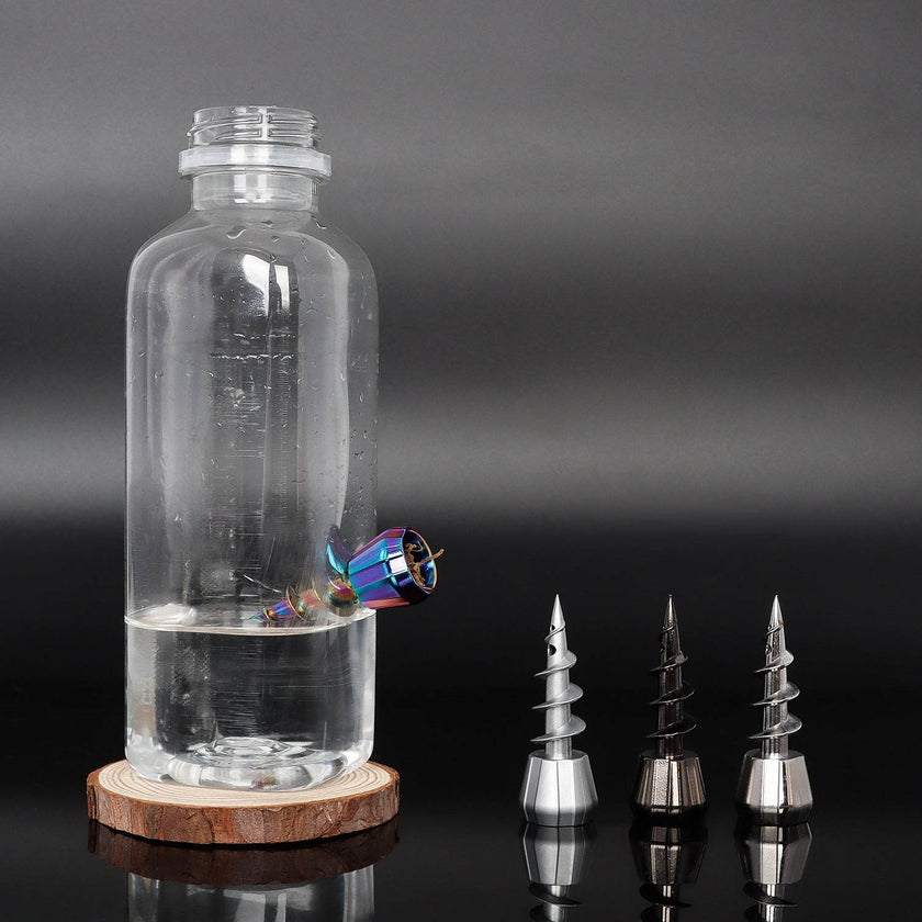 23mm Metal Screw Shape Hookah Metal Gun Head Accessories