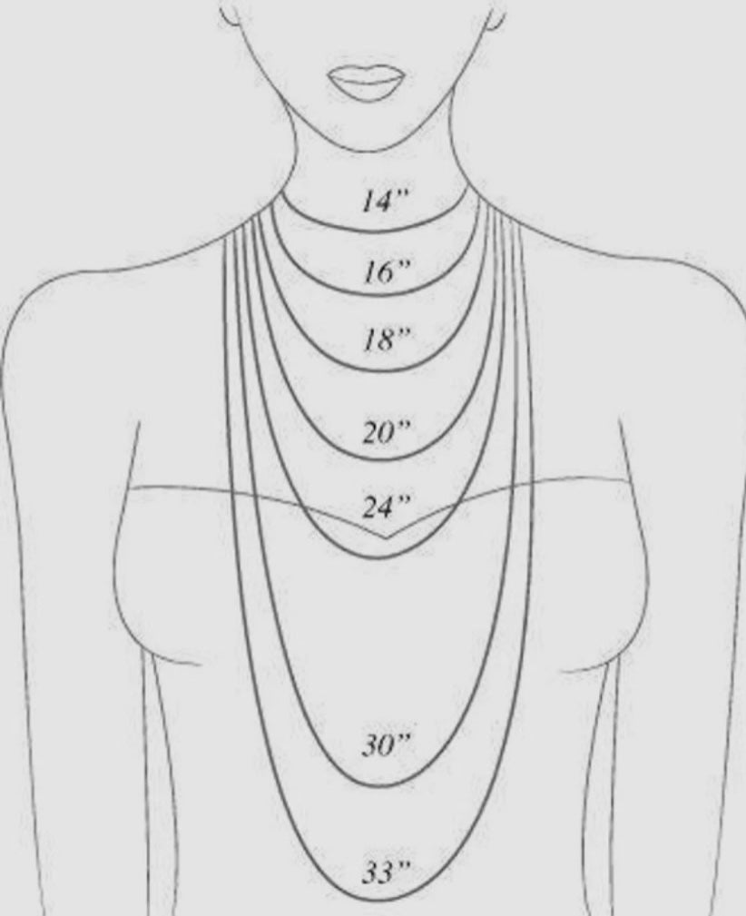 Solitaire necklace