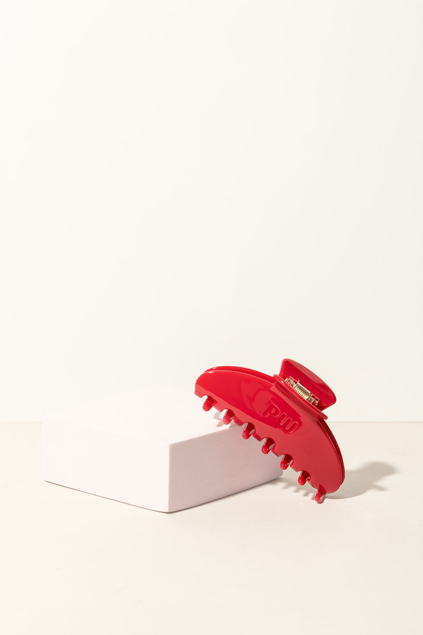 Royal Red Claw Clip