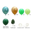 Forest Birthday Balloon Decoration Set – Green Latex Party Balloons
