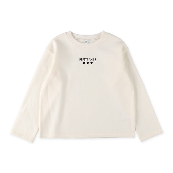 西松屋 裏起毛胸ロゴトレーナー&ジャンパースカートセット 正規品