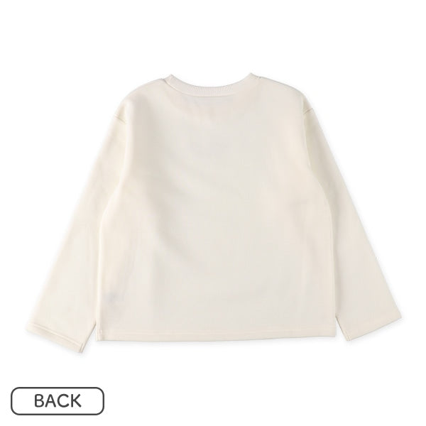 西松屋 裏起毛胸ロゴトレーナー&ジャンパースカートセット 正規品